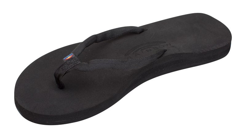 Rainbow Sandals Women's Low Cloud, Black, Ladies 8 B(M) US - Image 1